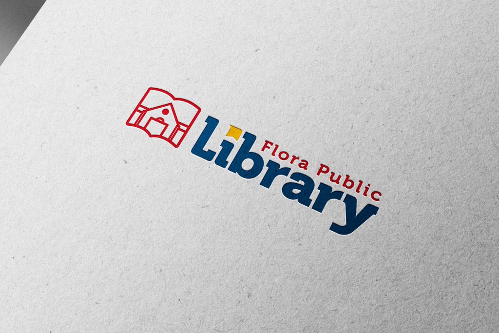 Logo Mockup Flora Library Rebrand and Digital Presence