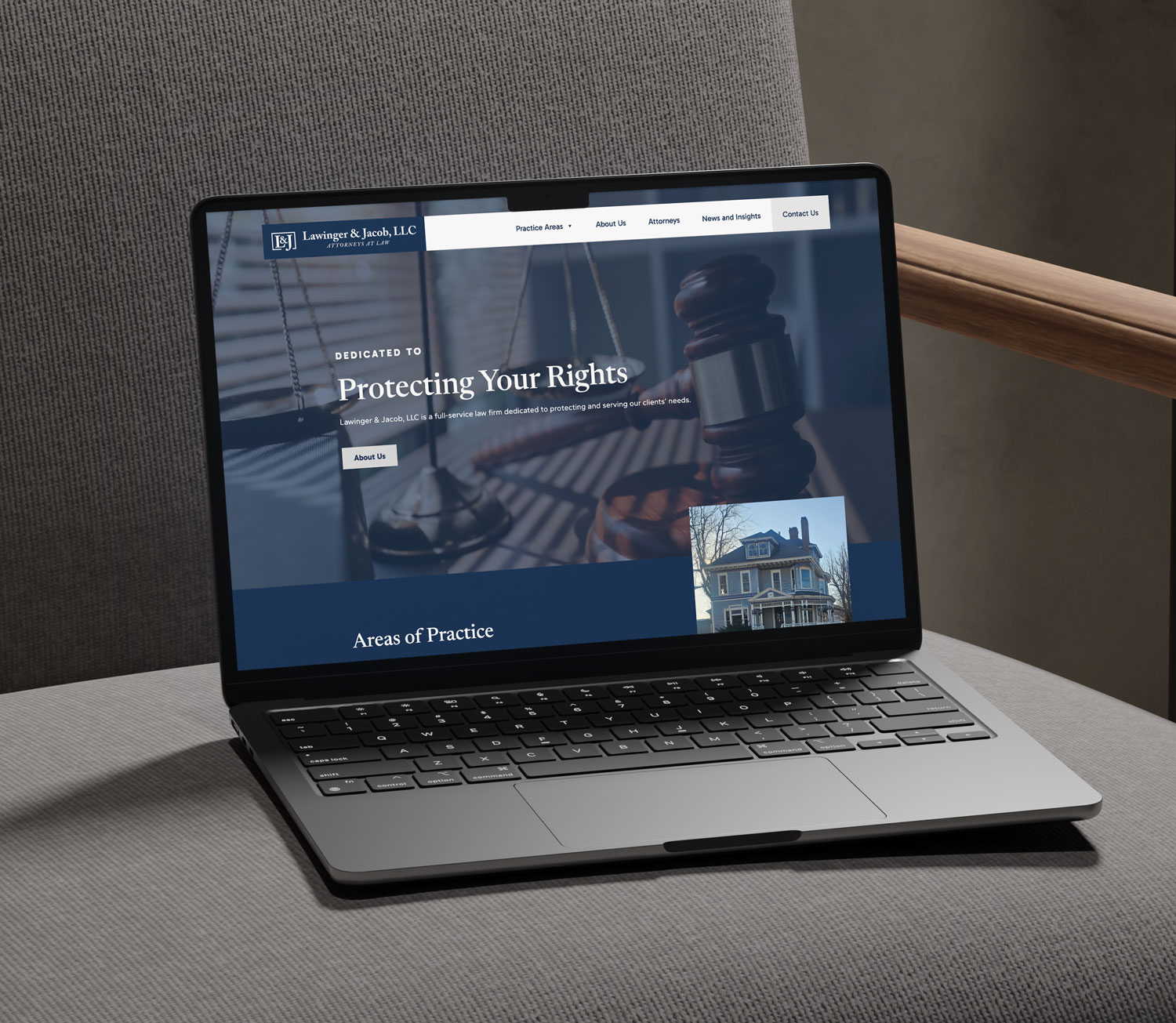 Lawinger & Jacob Website
