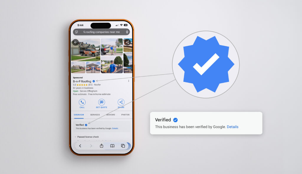 Earn the Google Verified badge